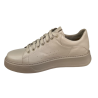 Półbuty Sneakersy Damskie Verano 25-692 Skóra Beż Lico