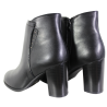 Botki Damskie Sergio Leone BT25015 Czarne Lico Wygodne