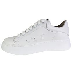 Półbuty Sneakersy Damskie Verano 25-692 Skóra Białe Lico