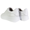 Półbuty Sneakersy Damskie Verano 25-692 Skóra Białe Lico