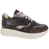 Sneakersy Damskie Kampa N1135S3 Skóra Brąz Lico Czekolada