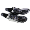 Botki Damskie Potocki 25-12708 Czarne Lakierowane • Eleganckie Buty na Jesień/Zima