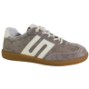 Sneakersy Damskie Goodin GD-XF-205 Skóra Beżowe Zamszowe Wygodne