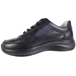 Sneakersy Damskie Goodin WN-4704 Skóra Czarne Lico Wygodne