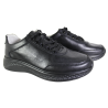 Sneakersy Damskie Goodin WN-4704 Skóra Czarne Lico Wygodne
