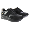 Sneakersy Damskie Maciejka P7239 Skóra Czarne Lico