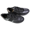 Sneakersy Damskie Maciejka P7239 Skóra Czarne Lico