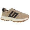 Sneakersy Damskie Goodin GD-LX1078 Skóra Beżowe Zamszowe
