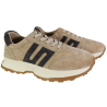 Sneakersy Damskie Goodin GD-LX1078 Skóra Beżowe Zamszowe