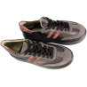 Sneakersy Damskie Kampa N1068S10 Skóra Brązowe Lico