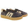 Półbuty Sneakersy Damskie Goodin GD-LX1074 Skóra Brąz Zamsz Czekoladowe