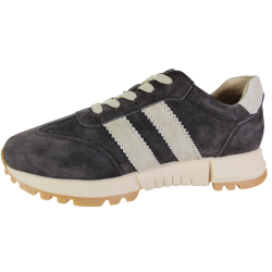 Półbuty Sneakersy Damskie Goodin GD-LX1080 Skóra Brąz Zamsz Czekoladowe