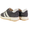 Półbuty Sneakersy Damskie Goodin GD-LX1080 Skóra Brąz Zamsz Czekoladowe