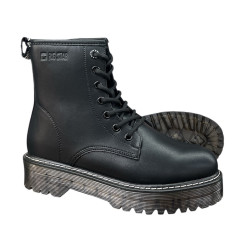 Botki Damskie Big Star KK274537 Czarne Lico