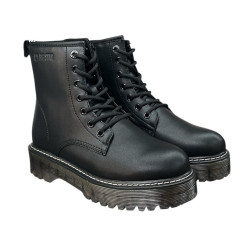Botki Damskie Big Star KK274537 Czarne Lico