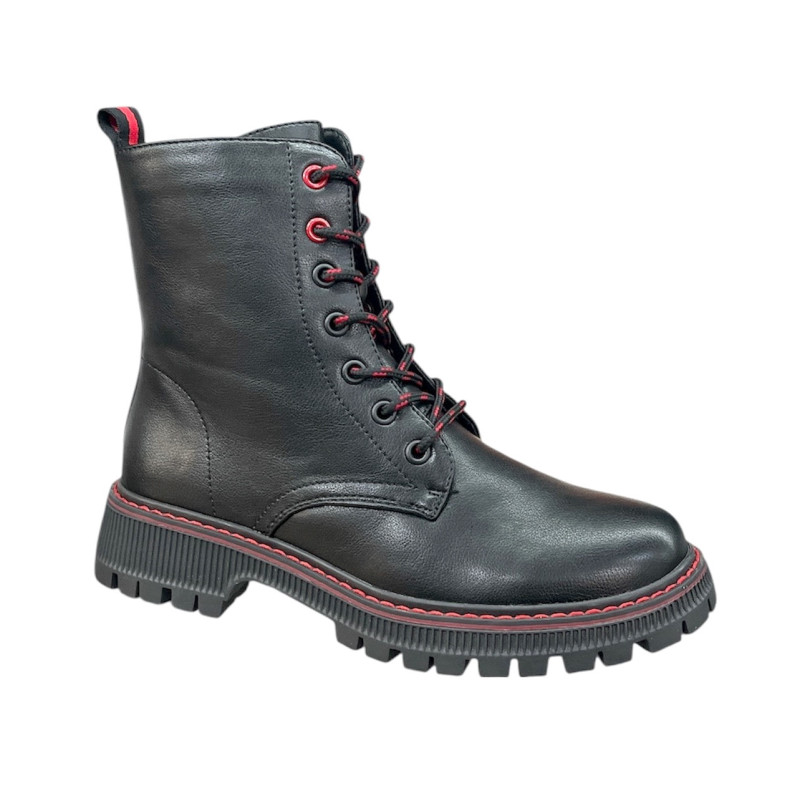 Botki Damskie Goodin GD-WL-67 Czarne Lico