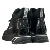 Sneakersy Damskie Purlina HJ32-30-38 Czarne Ocieplane Botki Sportowe Na Platformie