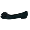Baleriny Damskie Goodin GD-FL896 Czarne Z Cyrkoniami Wygodne