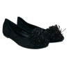 Baleriny Damskie Goodin GD-FL896 Czarne Z Cyrkoniami Wygodne