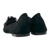 Baleriny Damskie Goodin GD-FL896 Czarne Z Cyrkoniami Wygodne