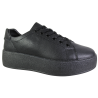 Sneakersy Damskie Goodin GD-XF-211 Skóra Czarne Lico