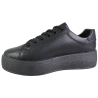 Sneakersy Damskie Goodin GD-XF-211 Skóra Czarne Lico