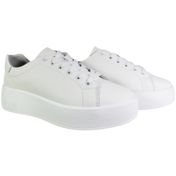 Sneakersy Damskie Goodin GD-XF-211 Skóra Białe Lico