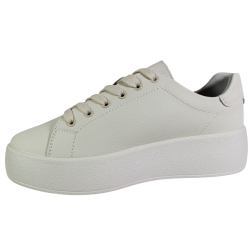 Sneakersy Damskie Goodin GD-XF-211 Skóra Beżowe Lico
