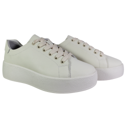 Sneakersy Damskie Goodin GD-XF-211 Skóra Beżowe Lico
