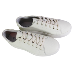 Sneakersy Damskie Goodin GD-XF-211 Skóra Beżowe Lico