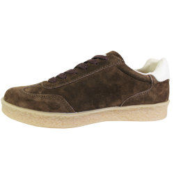 Sneakersy Damskie Goodin GD-XW-1018 Skóra Brąz Zamsz Czekoladowe