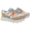 Sneakersy Damskie Filippo DP7559 Skórzarne Beżowe Wygodne