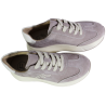 Sneakersy Damskie Filippo DP7496 Skóra Beżowe Zamszowe Wygodne