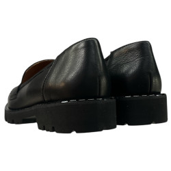 Półbuty Damskie Gamis 6043 Skóra Czarne Lico