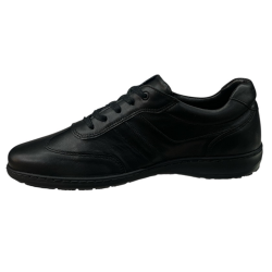 Półbuty Sneakersy Męskie Tapi 7637 Skóra Czarne Lico