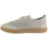 Sneakersy damskie GOODIN GD-XF-222 skóra naturalna zamszowe beżowe ażurowe