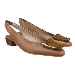 CZÓŁENKA SANDAŁY HISPANITAS HV264761  SKÓRA SOHO-V26 ALMOND