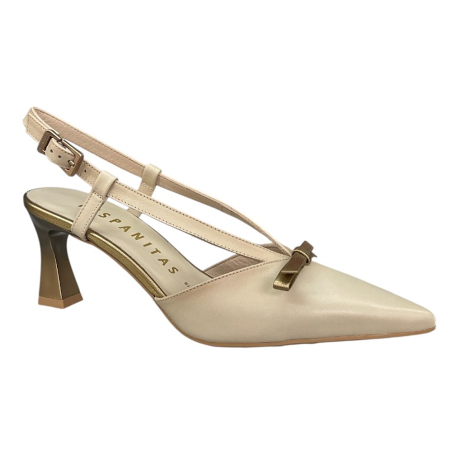 CZÓŁENKA SANDAŁY HISPANITAS HV264678 SKÓRA SOHO-V26 BUTTER