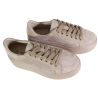 Sneakersy damskie GOODIN GD-LX1196 skóra naturalna beżowe zamszowe