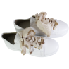 Sneakersy damskie Karino 5828 skóra naturalna białe lico