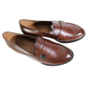 Mokasyny damskie Vinceza 58625 brązowe eleganckie