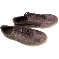 Sneakersy damskie Vinceza 7933 skóra zamsz brąz