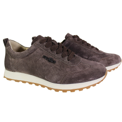 Filippo DP7557 – brązowe sneakersy damskie skóra