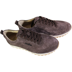 Filippo DP7557 – brązowe sneakersy damskie skóra