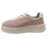 Półbuty Sneakersy Damskie Goodin GD-FT-128 Skóra Różowy Zamsz