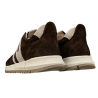 Półbuty Sneakersy Damskie Goodin GD-XW-1054 Skóra Czekoladowy Zamsz