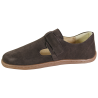 Półbuty Barefoot Kampa N1261 Czekoladowy Brąz Skóra