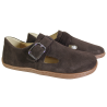 Półbuty Barefoot Kampa N1261 Czekoladowy Brąz Skóra