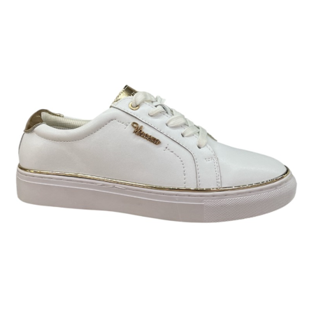 Półbuty Sneakersy Damskie Vinceza 7815 Białe Lico