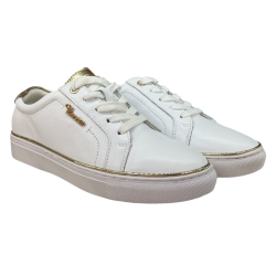 Półbuty Sneakersy Damskie Vinceza 7815 Białe Lico